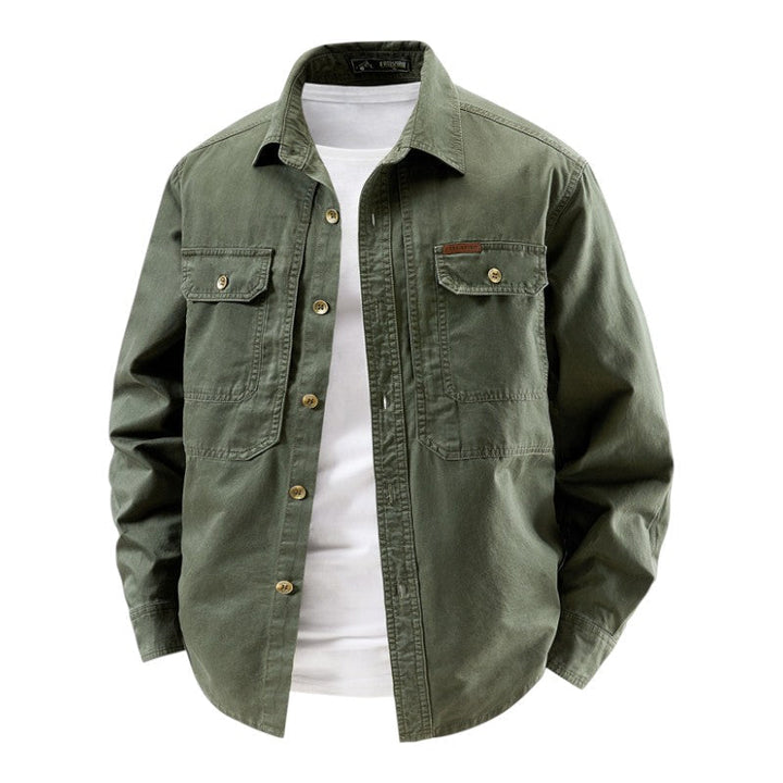 LONG SLEEVE UTILITY SHIRT FOR MEN