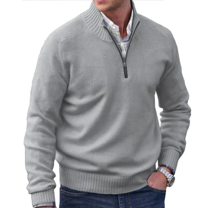 Niko | Classic Zip-Up Sweater