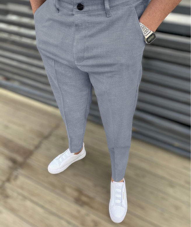 Varel | Slim Fit Casual Trousers