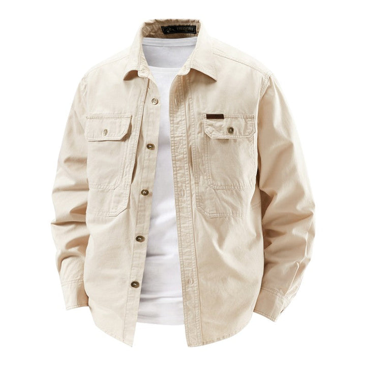 LONG SLEEVE UTILITY SHIRT FOR MEN