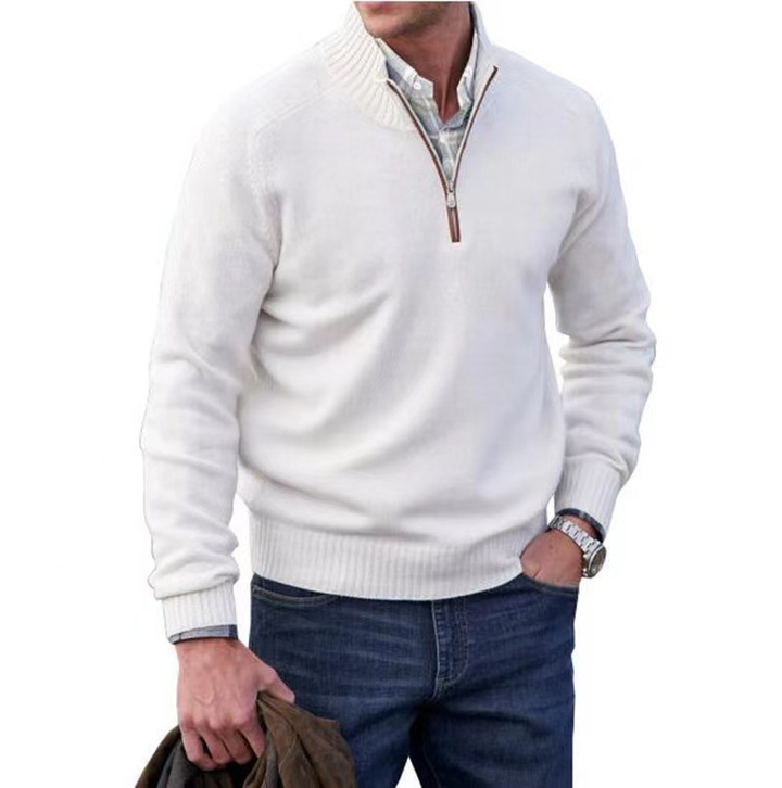 Niko | Classic Zip-Up Sweater