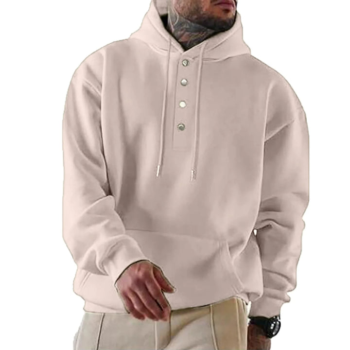 Chad | Everyday Buttoned Knit Hoodie