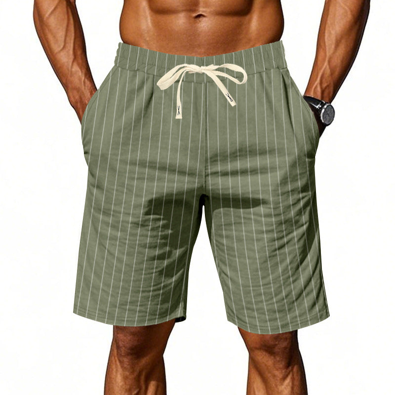 Bob | Casual Striped Shorts for Men