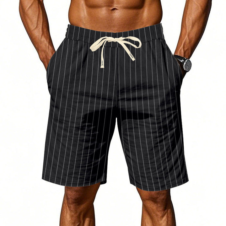 Bob | Casual Striped Shorts for Men