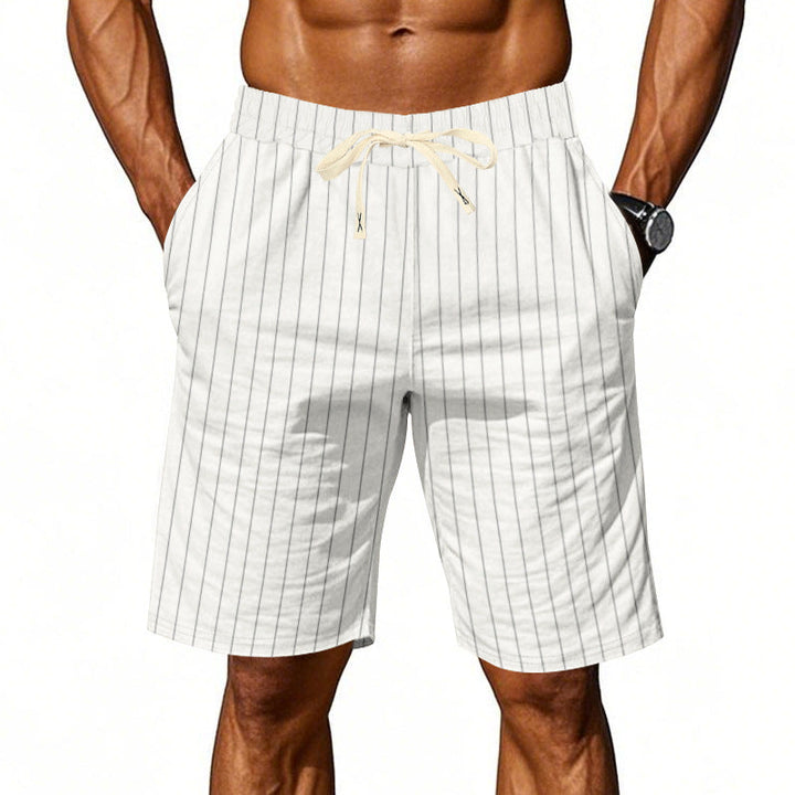 Bob | Casual Striped Shorts for Men