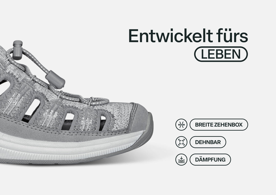 Tessa - The sporty comfort sandal for active summer days