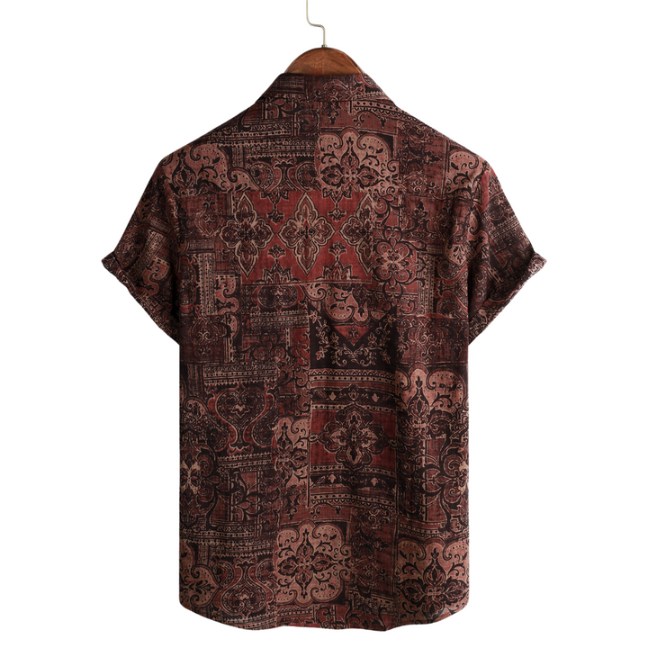 Stylish Short-Sleeved Men's Shirt