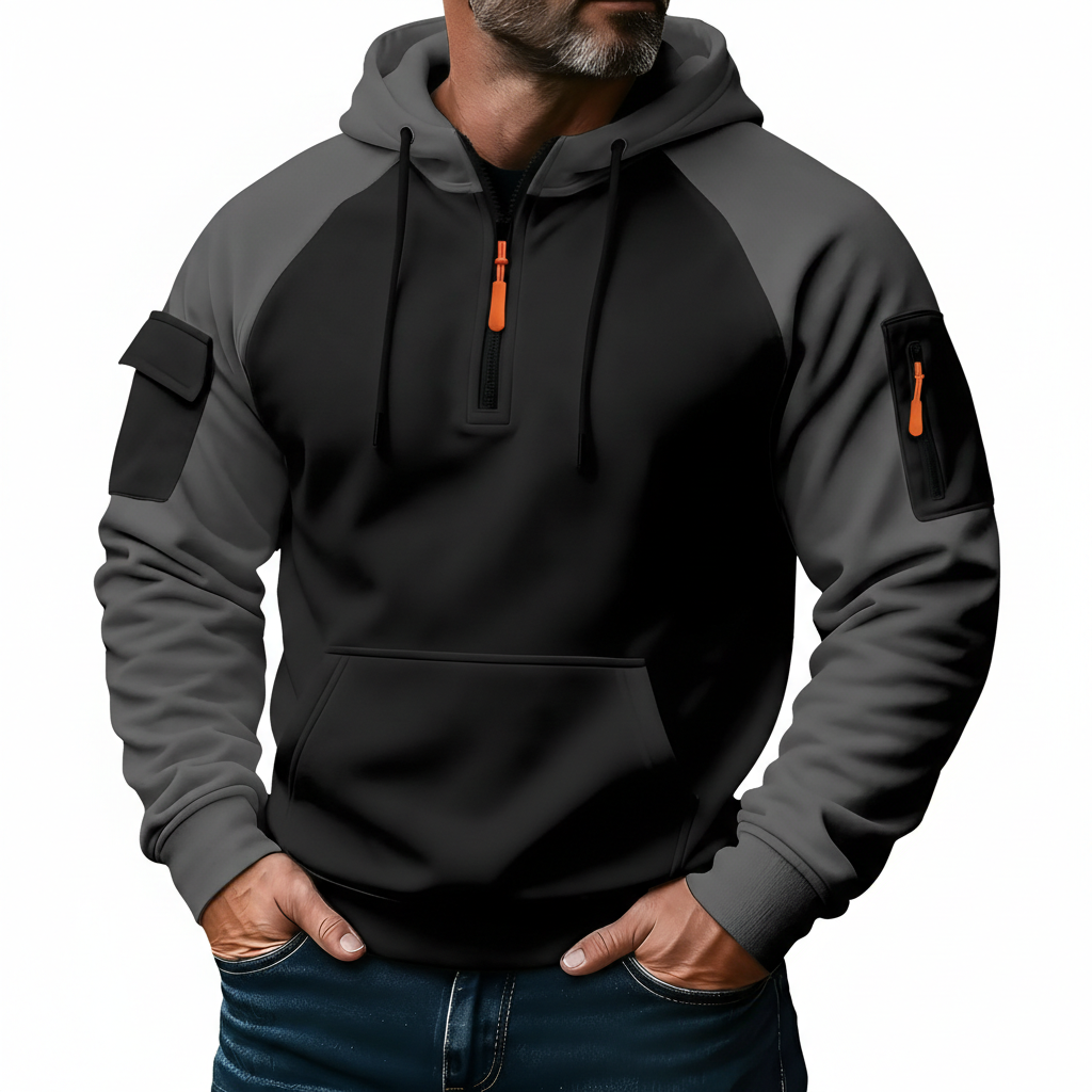 Stefano - Sturdy Zip Sweater