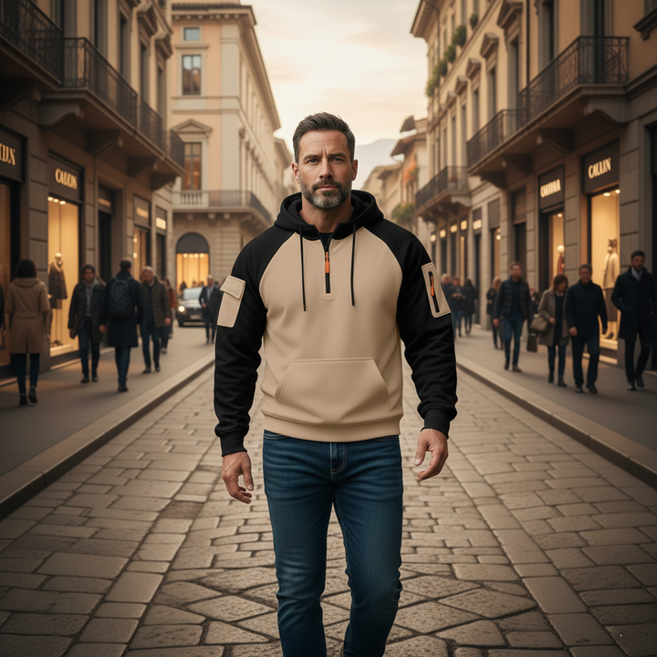 Stefano - Sturdy Zip Sweater