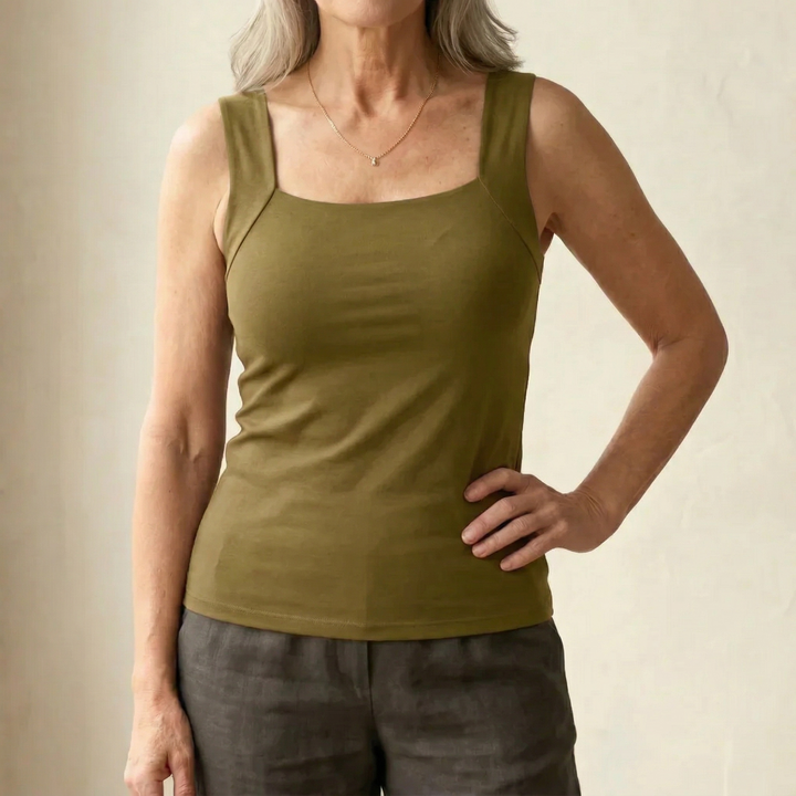 Roxy | Built-In Comfort Bra Tank Top
