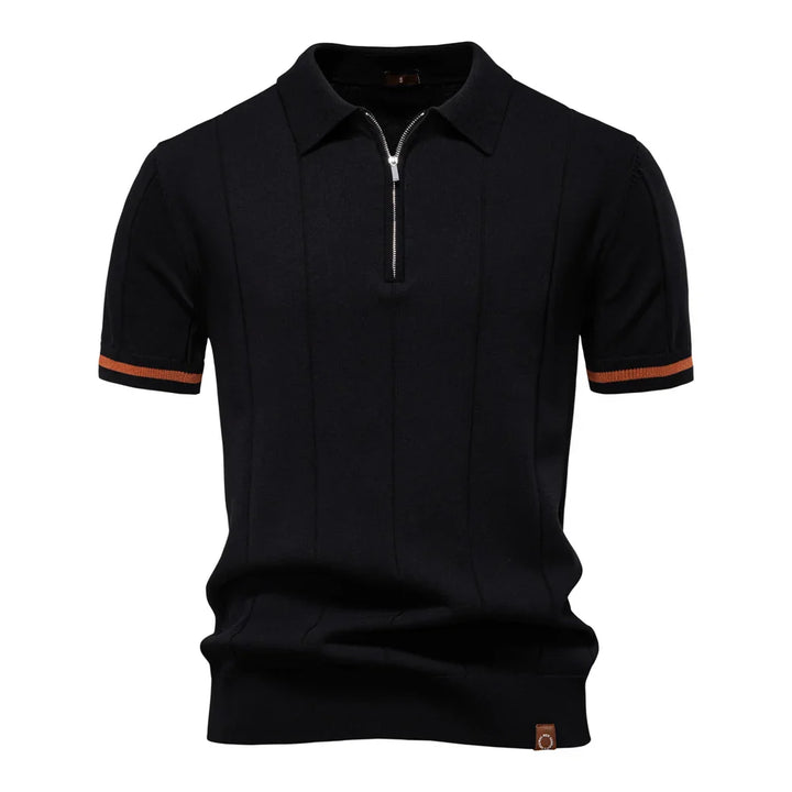 Beeckhoven™ | Men's Polo Shirt with Zip