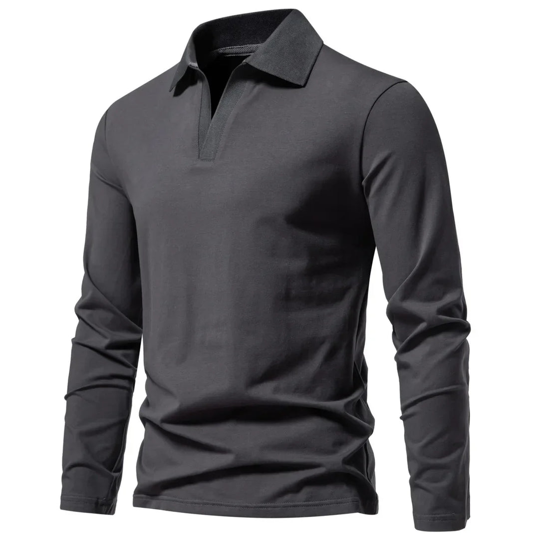 Long Sleeve Polo Shirt