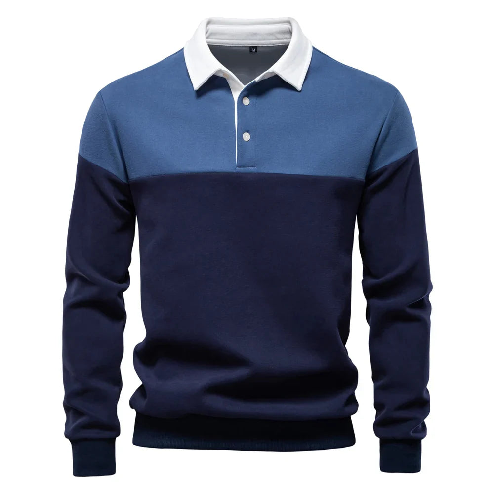 Premium & Casual Long Sleeve Polo Shirt