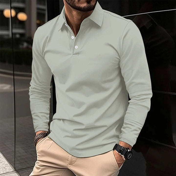 Alex™ | Casual Long-Sleeved Polo