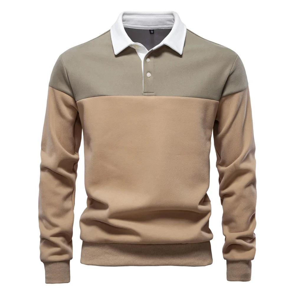 Premium & Casual Long Sleeve Polo Shirt