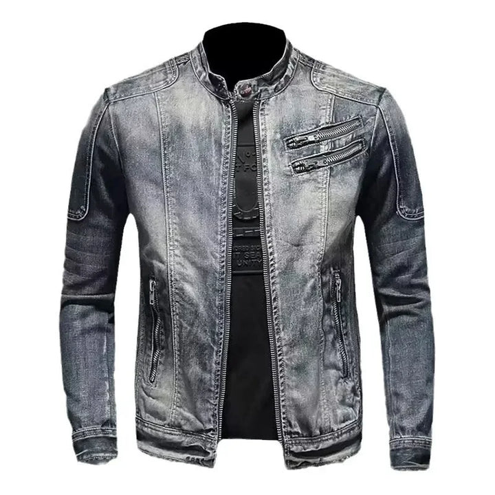 Motorcycle Denim Jacket