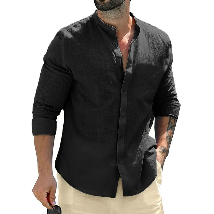 Finn™ | Luxe Linen Shirt