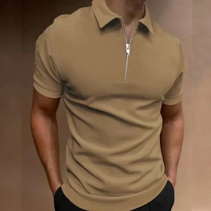 Classic Zip Polo Shirt