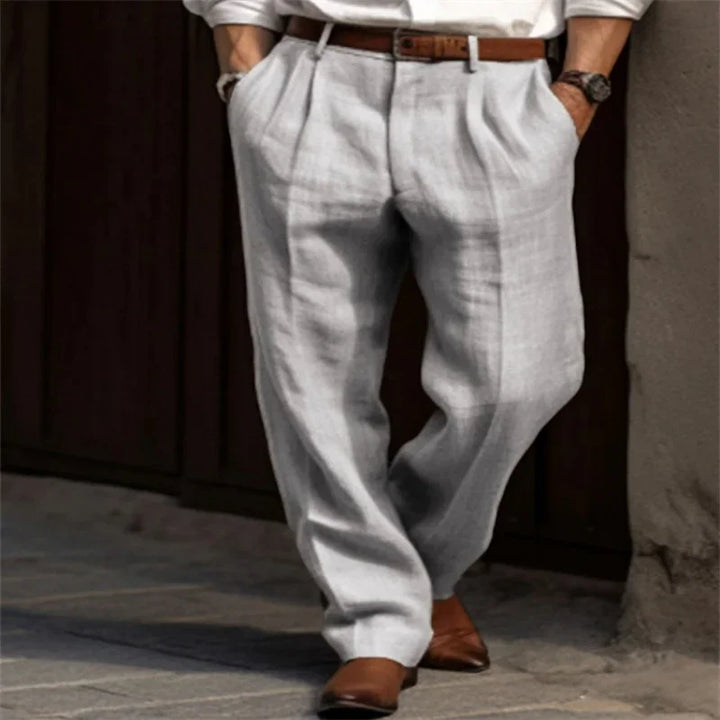 Corsaro | Tailored Linen Trousers