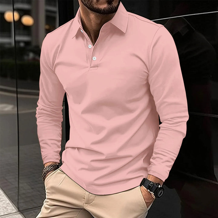 Luca | Classic Long Sleeve Polo