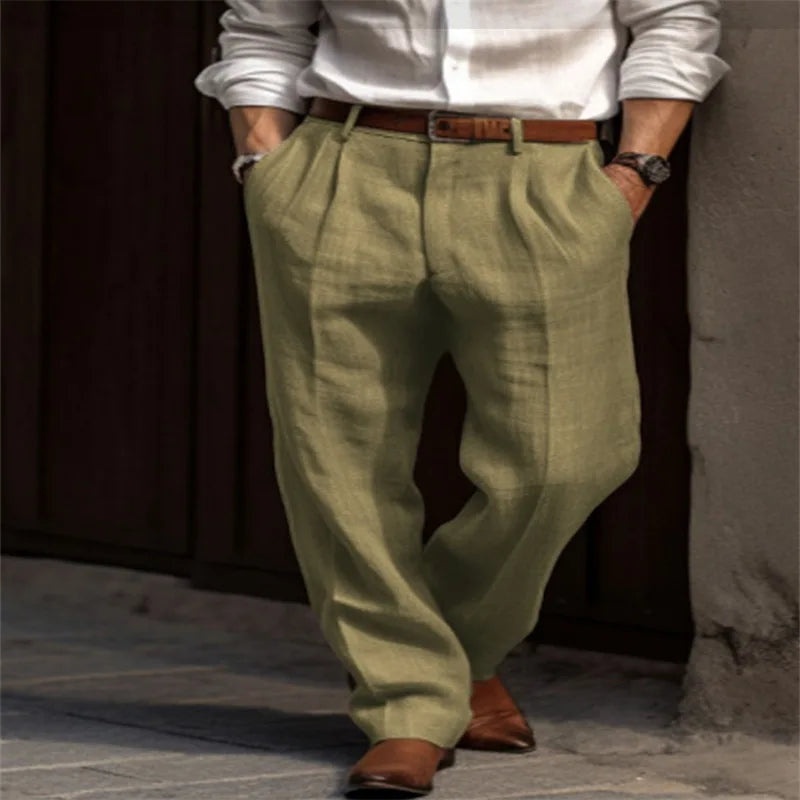Corsaro | Tailored Linen Trousers