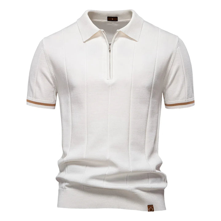 Beeckhoven™ | Men's Polo Shirt with Zip