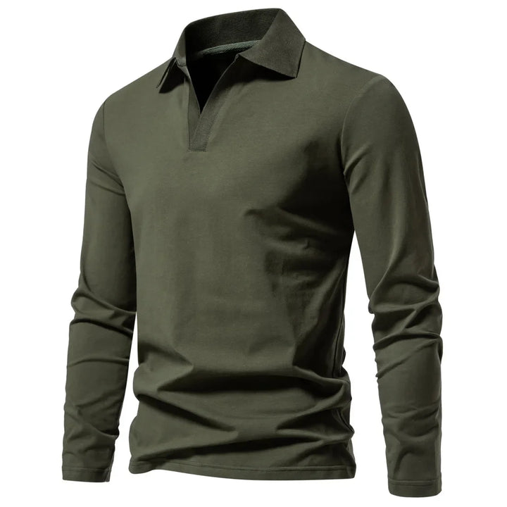 Long Sleeve Polo Shirt