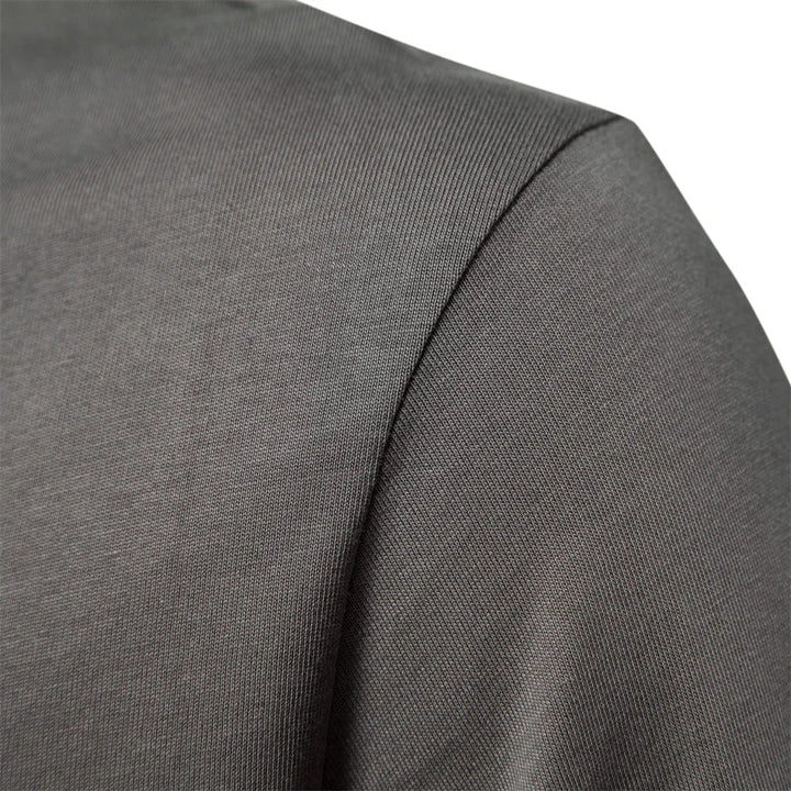 AIOPESON Brand | Long Sleeve Men's Polo Shirt