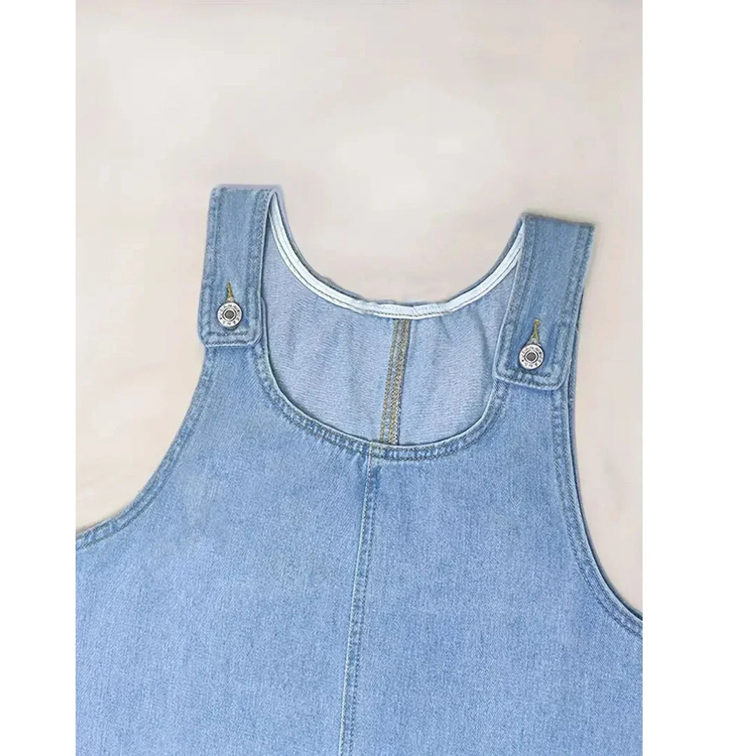 Saylor | Loose Denim-Style Dress