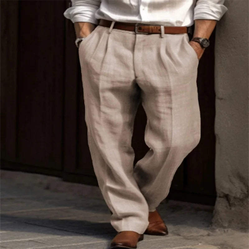 Corsaro | Tailored Linen Trousers