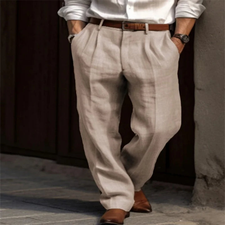 Corsaro | Tailored Linen Trousers