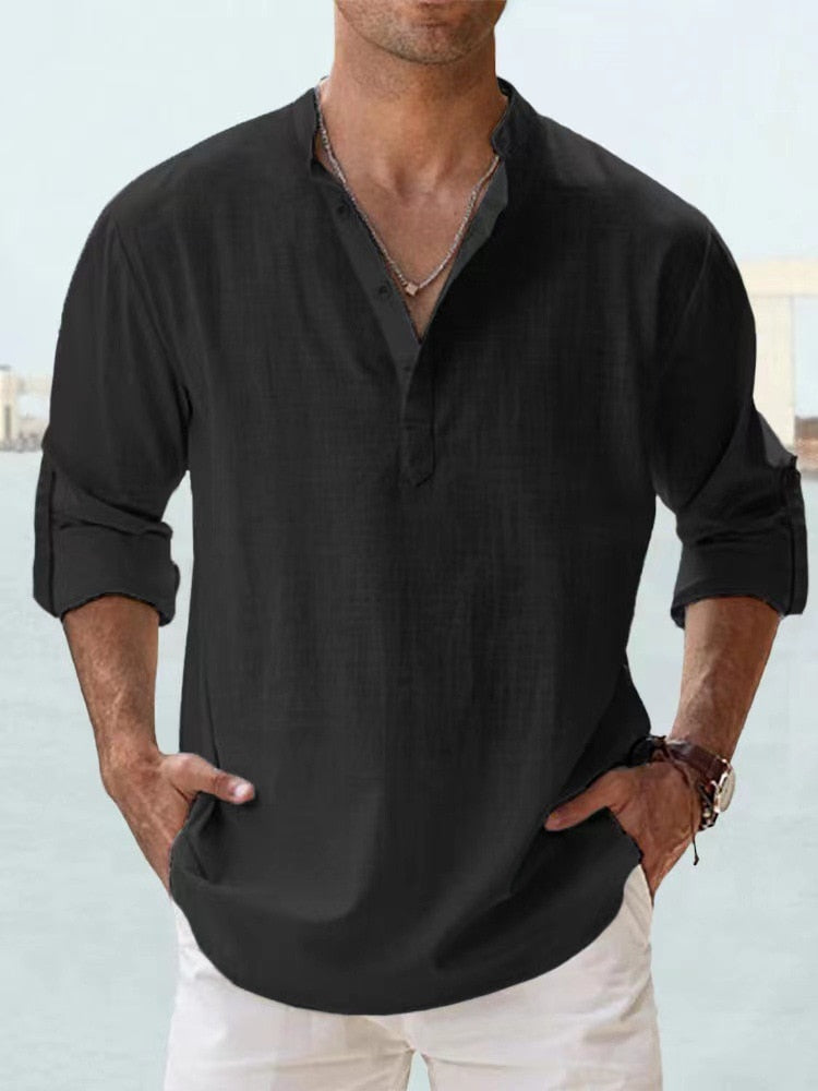 Varel | Breathable Linen Shirt