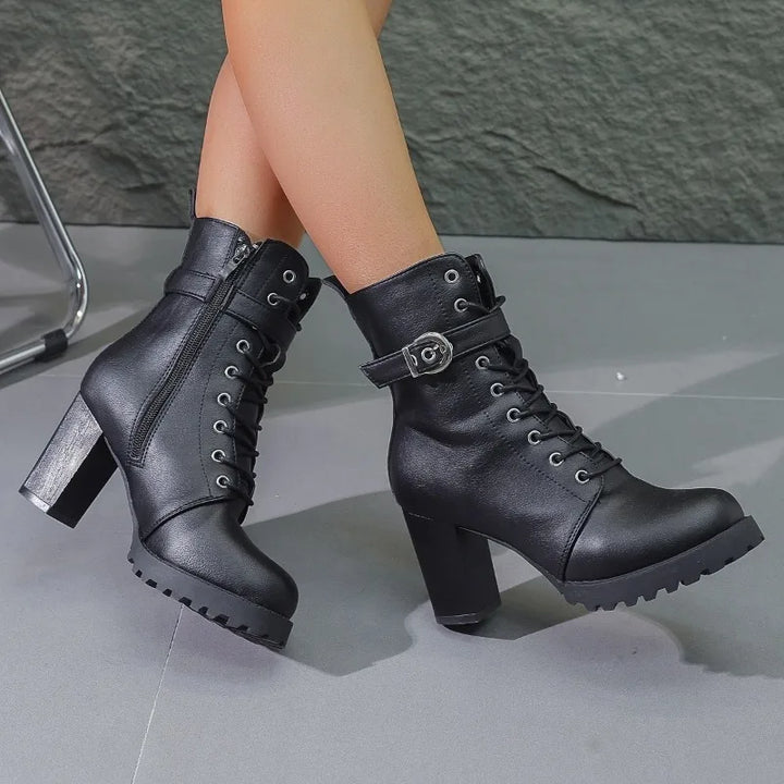 Stylish Zip Ankle Boots for Women | Francheska