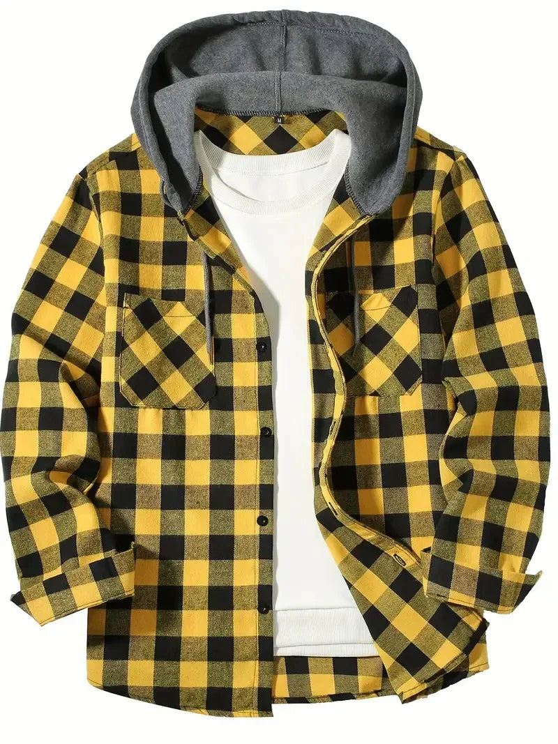 Blayde | Plaid Hooded Jacket