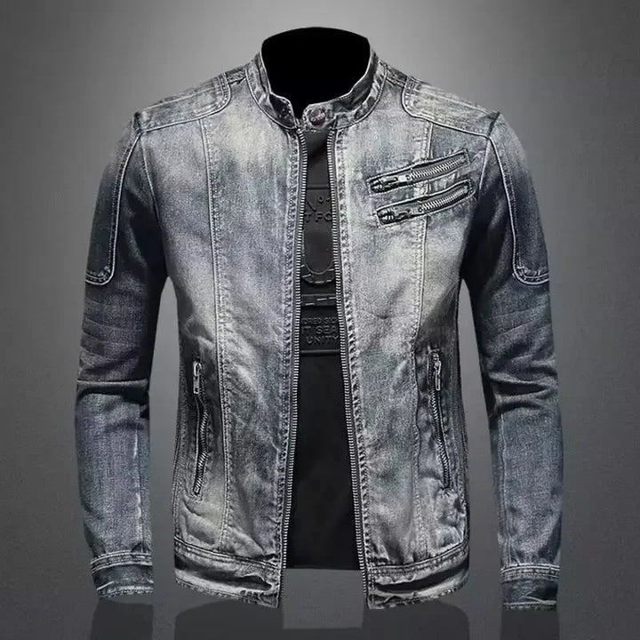 Motorcycle Denim Jacket