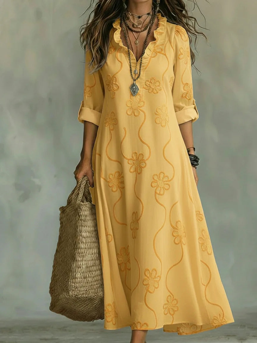 Sienna Floral Summer Maxi Dress