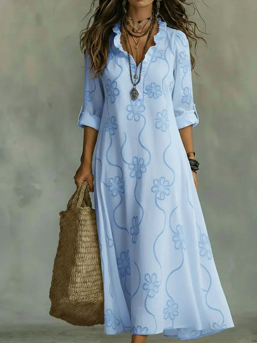 Sienna Floral Summer Maxi Dress