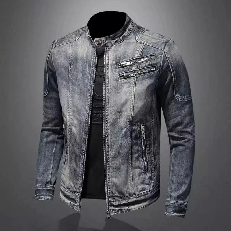 Motorcycle Denim Jacket