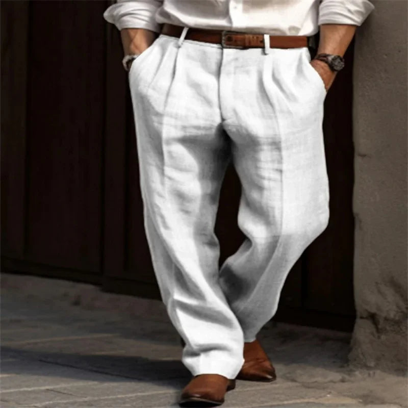 Corsaro | Tailored Linen Trousers