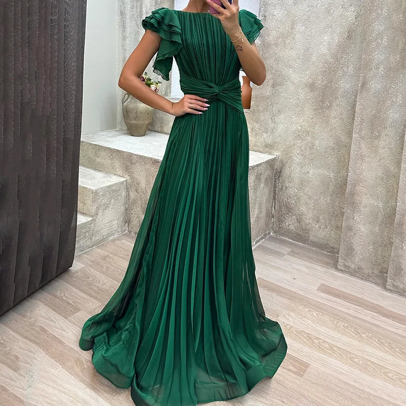 Roery - Pleated Maxi Dress