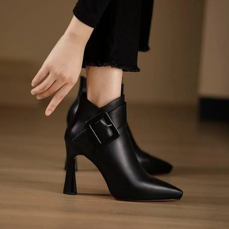 Valenne™ Buckle Ankle Boots