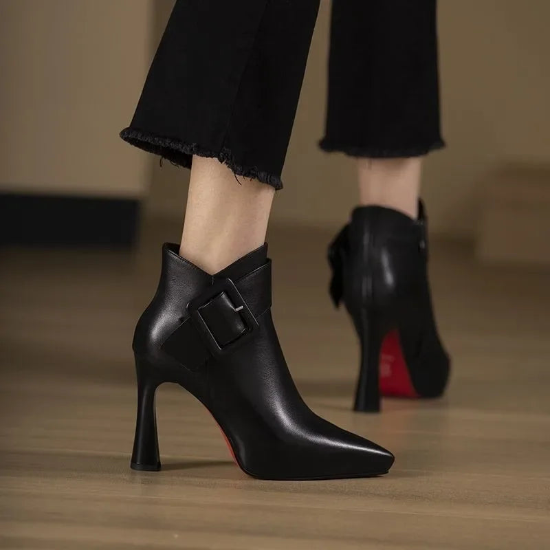 Valenne™ Buckle Ankle Boots