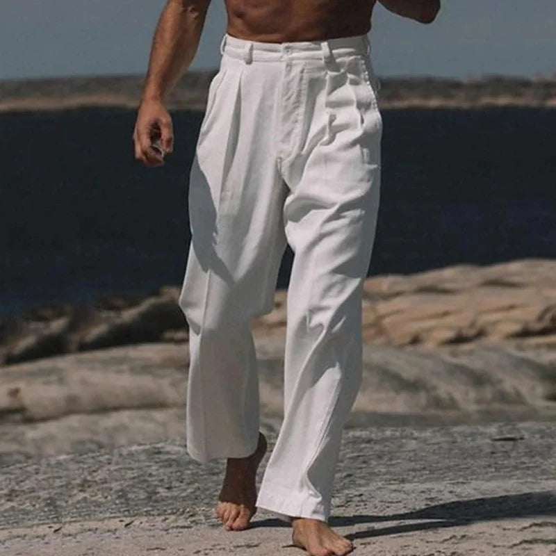 Corsaro | Tailored Linen Trousers
