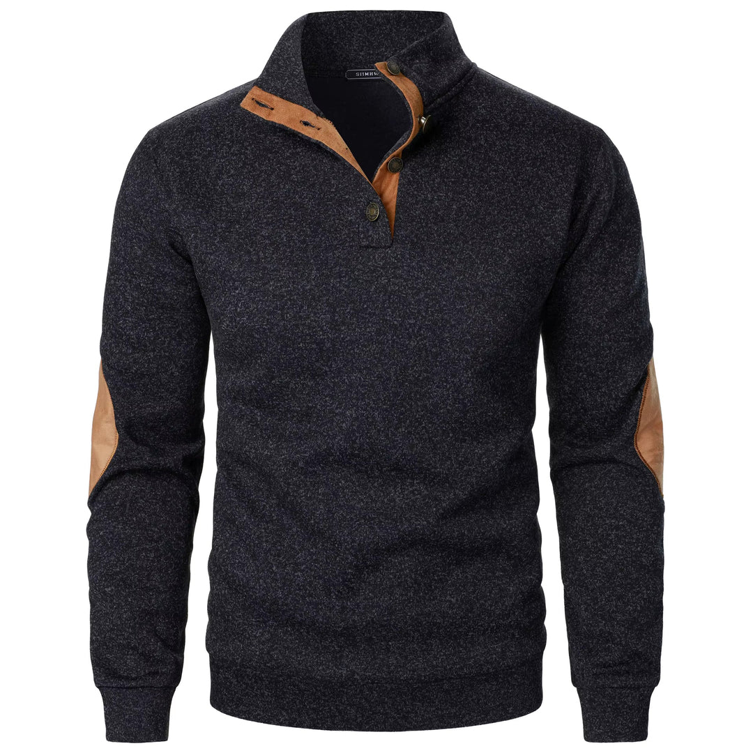 Beeckhoven™ | Classic Sweatshirt with Button Design