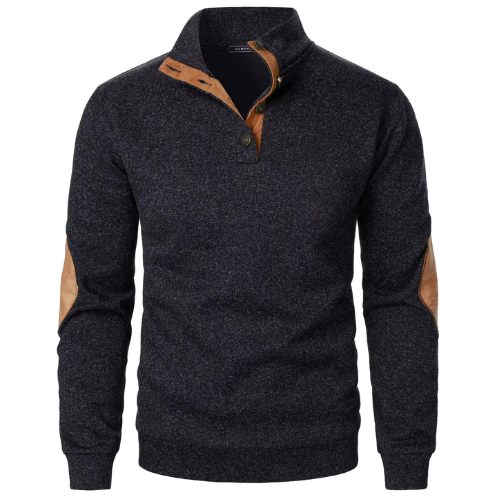 Beeckhoven™ | Classic Sweatshirt with Button Design