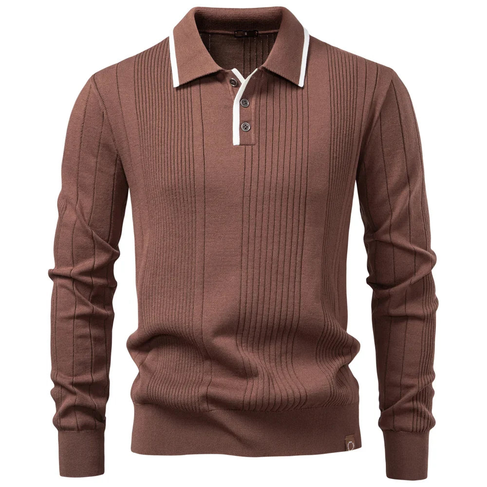 Men's Winter Polo Shirt