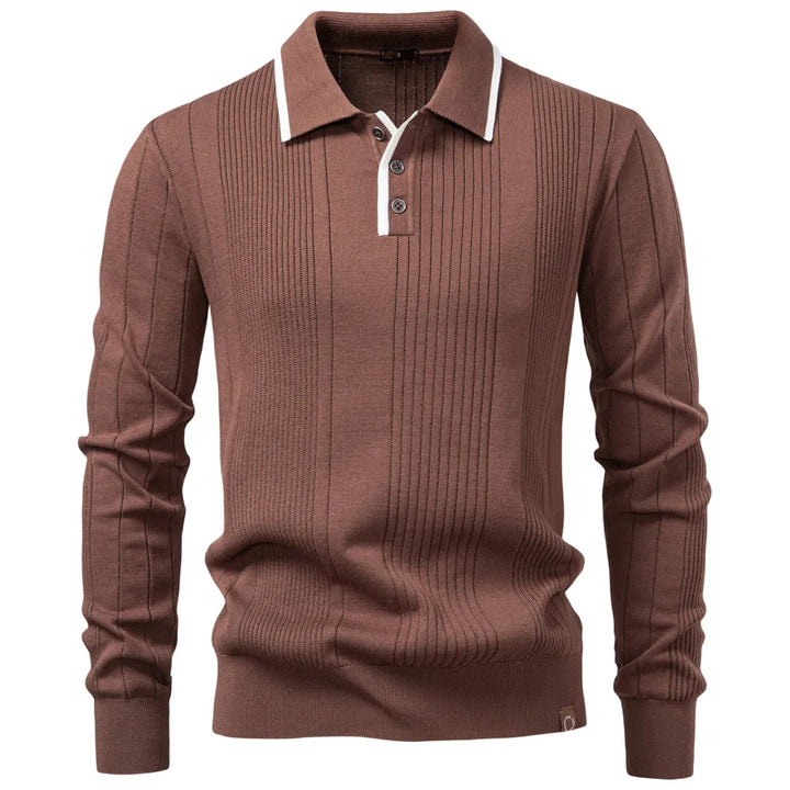 Men's Winter Polo Shirt