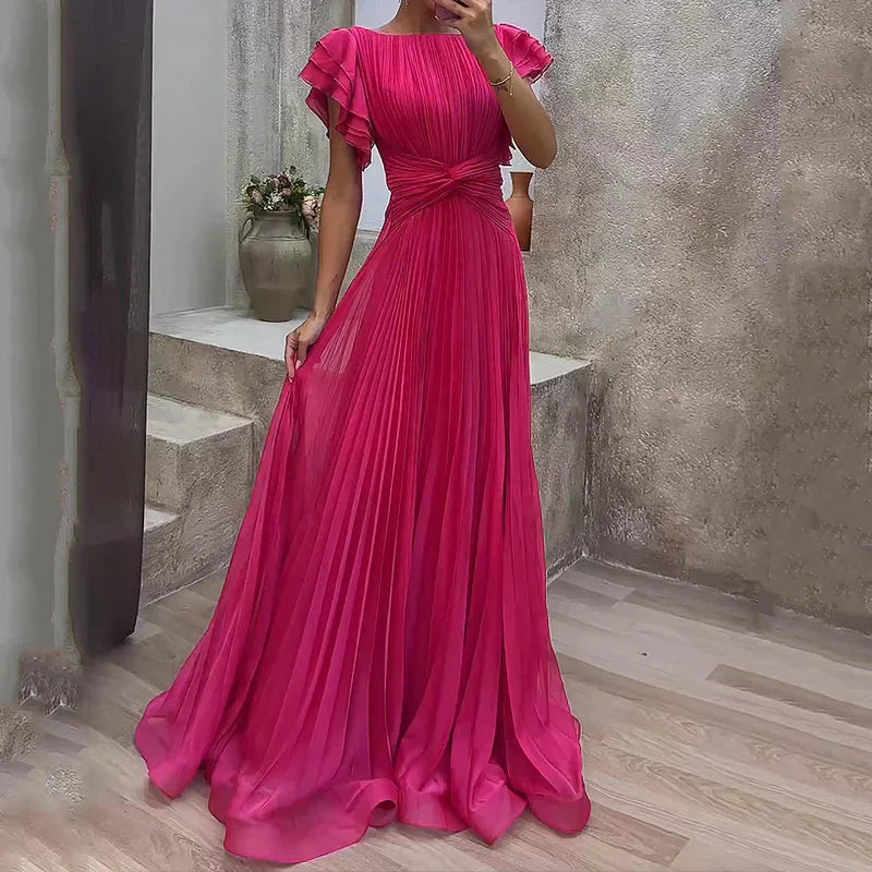 Roery - Pleated Maxi Dress