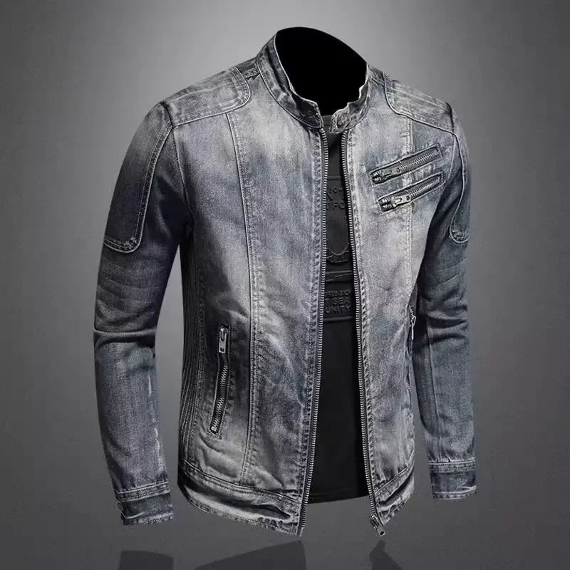 Motorcycle Denim Jacket