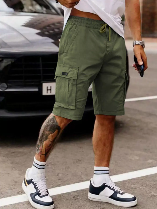 Elias |  Multi-Pocket Cargo Shorts